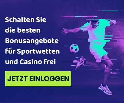 Wettigo Livewetten Banner mit Fussballspieler und Bonus Hinweis